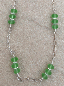 Sea glass jewelry