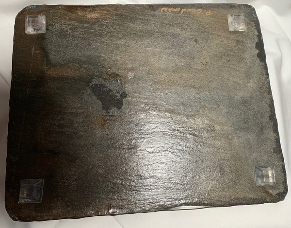 Slate serving tray - bronze and gold charcuterie